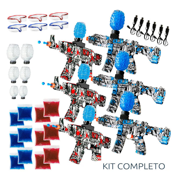 Kit 6 UND Lançador AK-47 & M4 (+ 30.000 bolinhas)