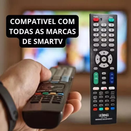 Kit 10 Controle Remoto Universal Smart Tv Todas As Marcas