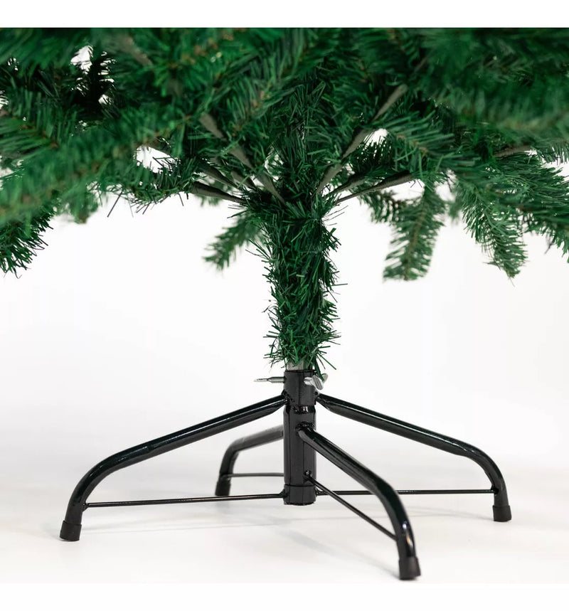 Árvore De Natal Pinheiro Grande Luxo Cheia Premium 2.10m 1200 Galhos Verde Tradicional Luvinco