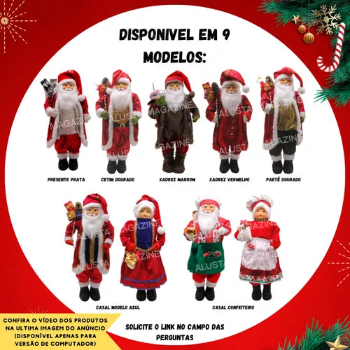 Kit 12 Pendente De Natal Enfeite Arvore Pelúcia Arvore Tecid