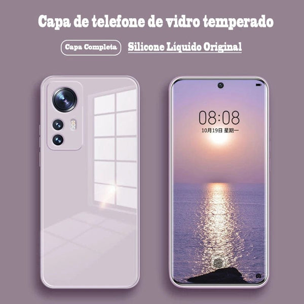 Case Xiaomi de Vidro Líquido