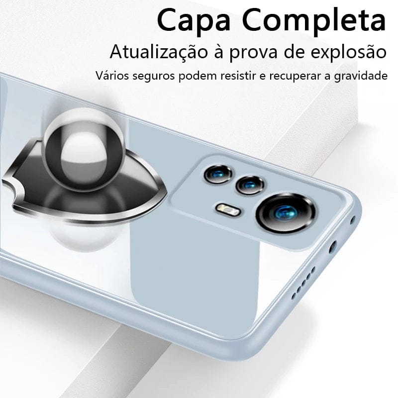 Case Xiaomi de Vidro Líquido