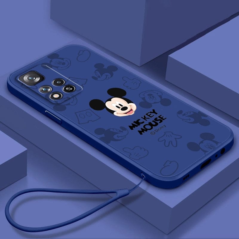 Case Xiaomi Disney Fãs com Cordão