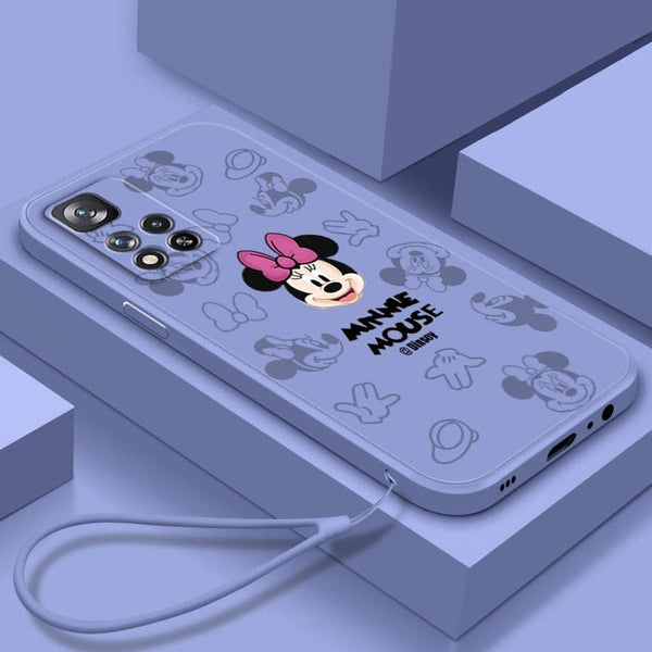 Case Xiaomi Disney Fãs com Cordão