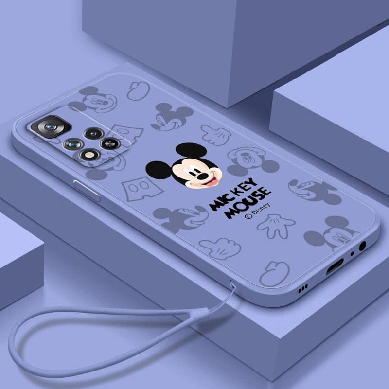 Case Xiaomi Disney Fãs com Cordão