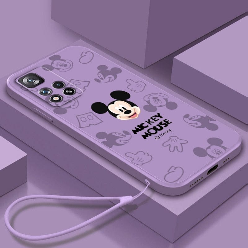 Case Xiaomi Disney Fãs com Cordão