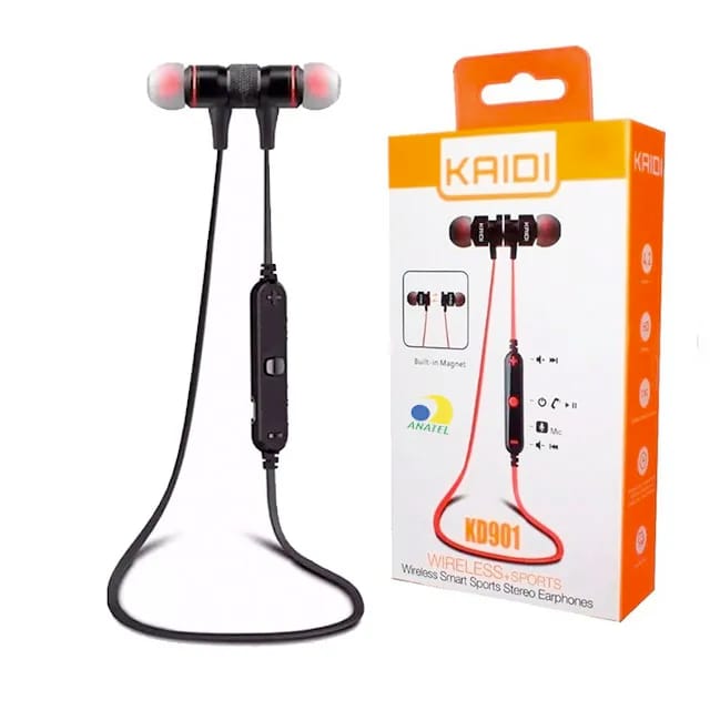 Kit Corrida - Fone Neckband Bluetooth + Pochete + Braçadeira