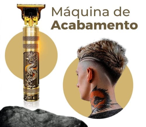 kit com 10 Maquina Profissional para Barba e Cabelo 3 em 1