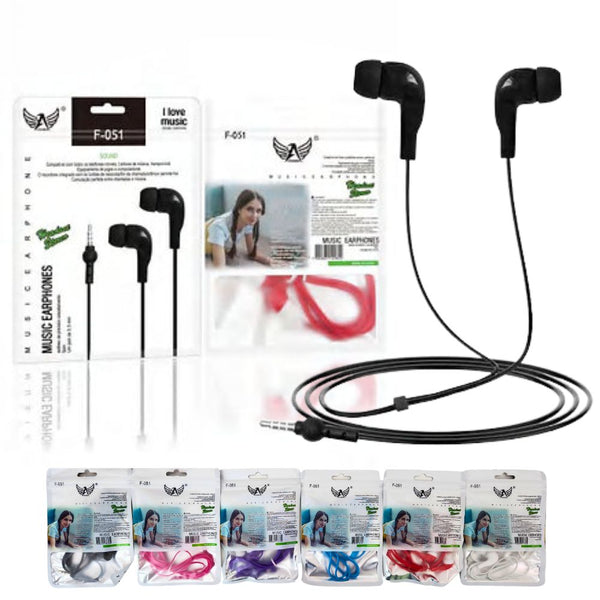 Kit 50 FONES DE OUVIDO INTRA-AURICULAR P2 - ALTOMEX - F-051  (variados as cores)