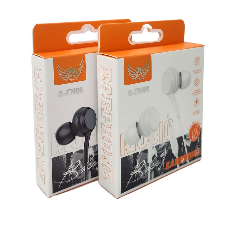 Kit 50 FONES DE OUVIDO INTRA-AURICULAR P2 - ALTOMEX - A-FN06 (Cores variadas)