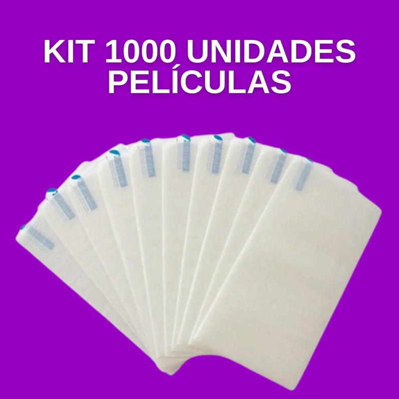 Kit 1000 unidades Películas de Vidro Comun - 0,30 centavos cada